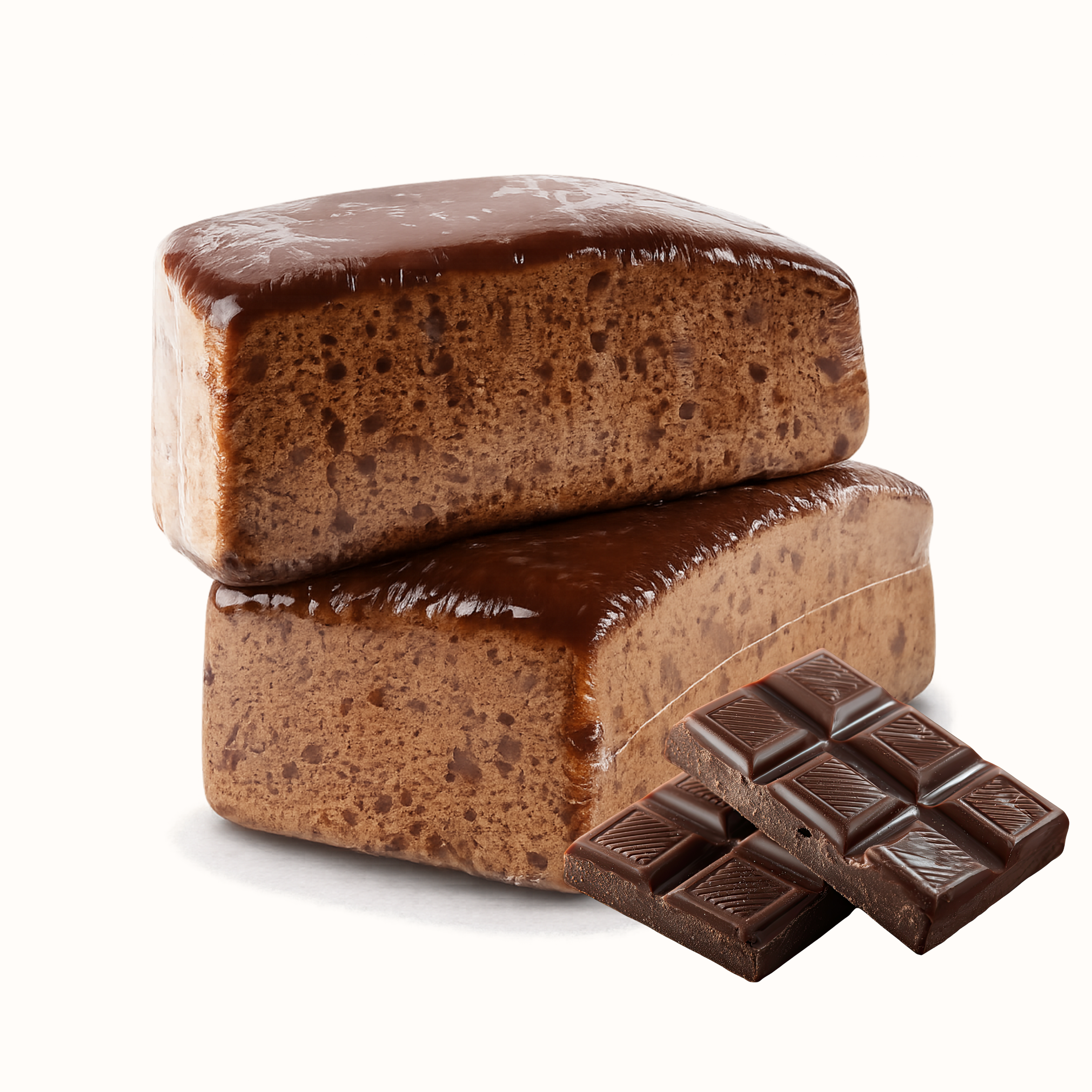 Pain d'épices à la coupe chocolat