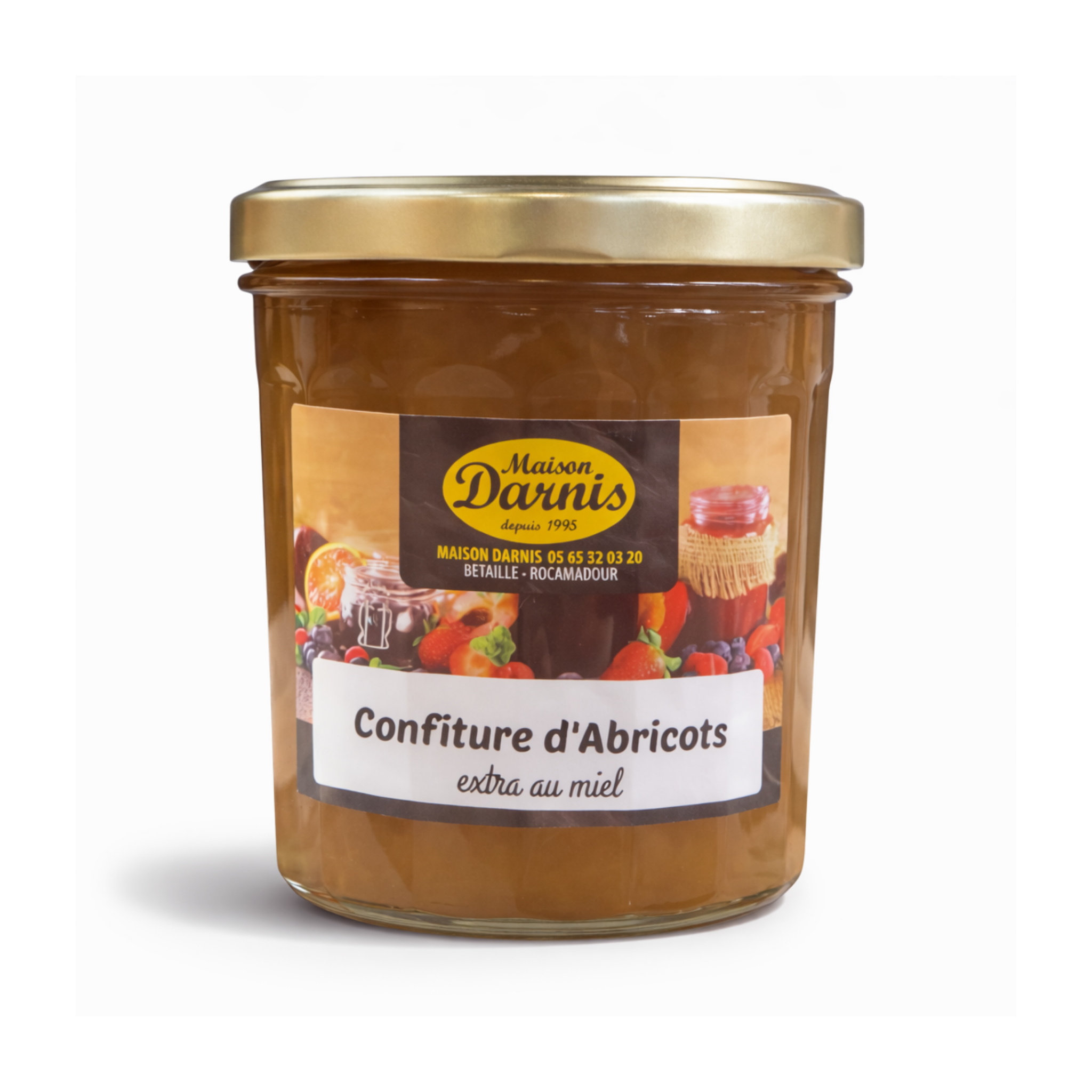 Confiture abricot au miel