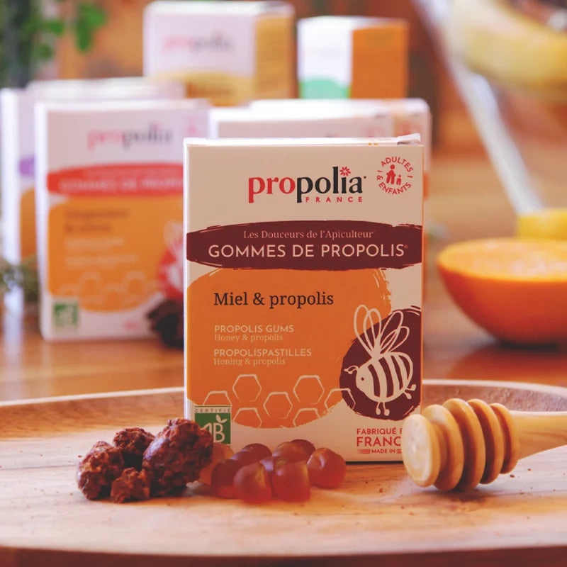 Gomme propolis pure à mâcher
