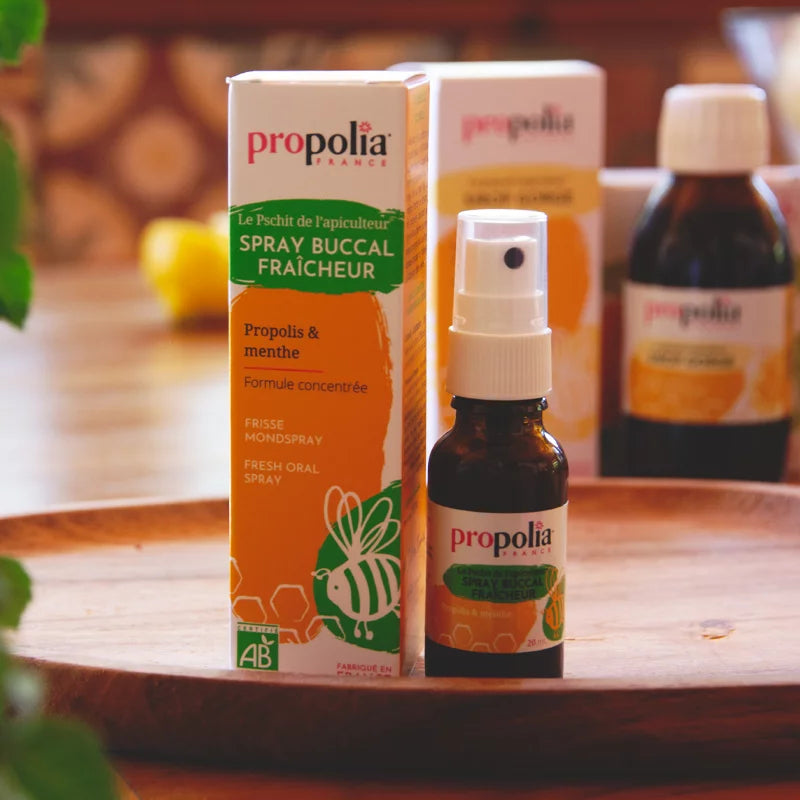 Spray buccal fraîcheur - Miel, Propolis & Menthe