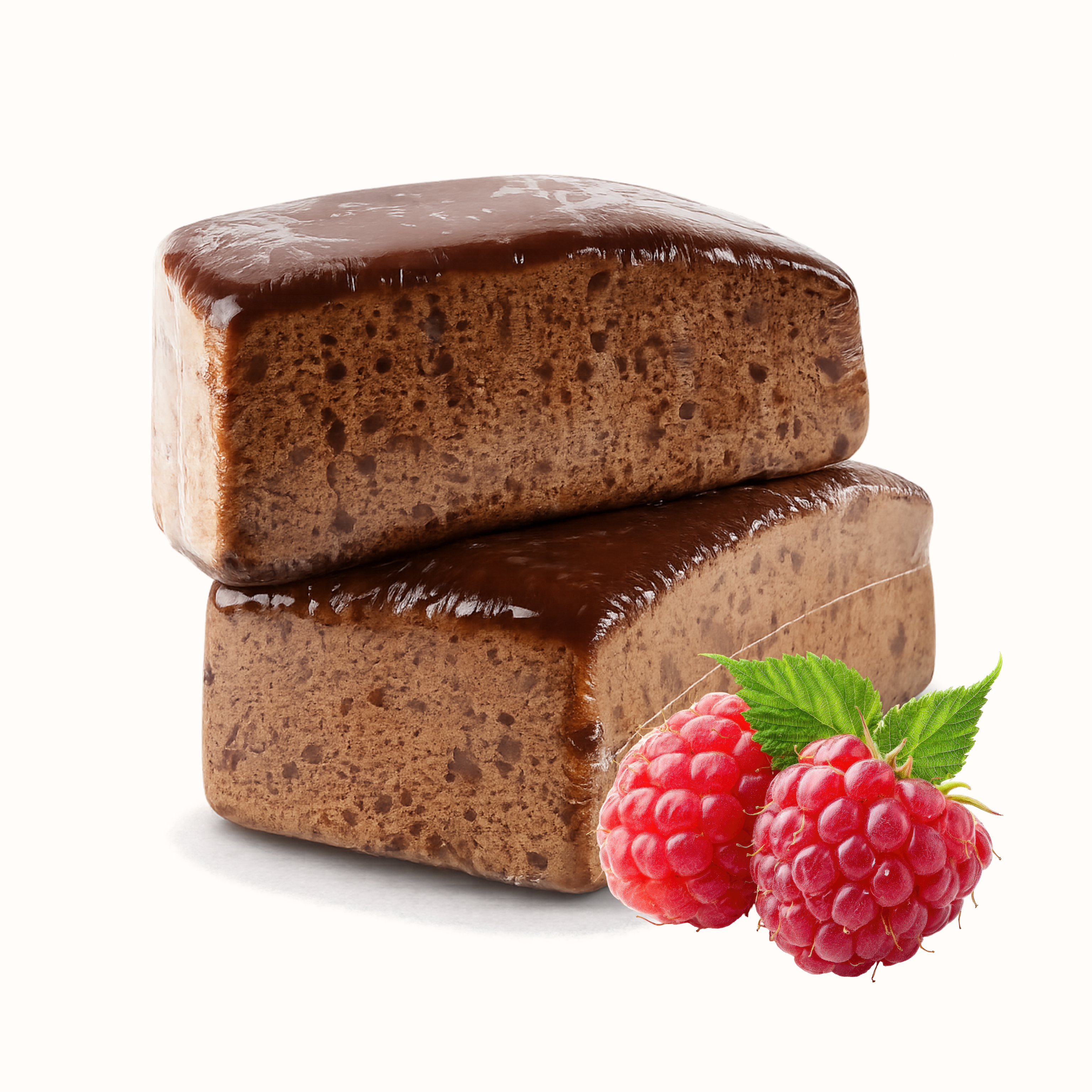 Pain d'épices à la coupe framboise