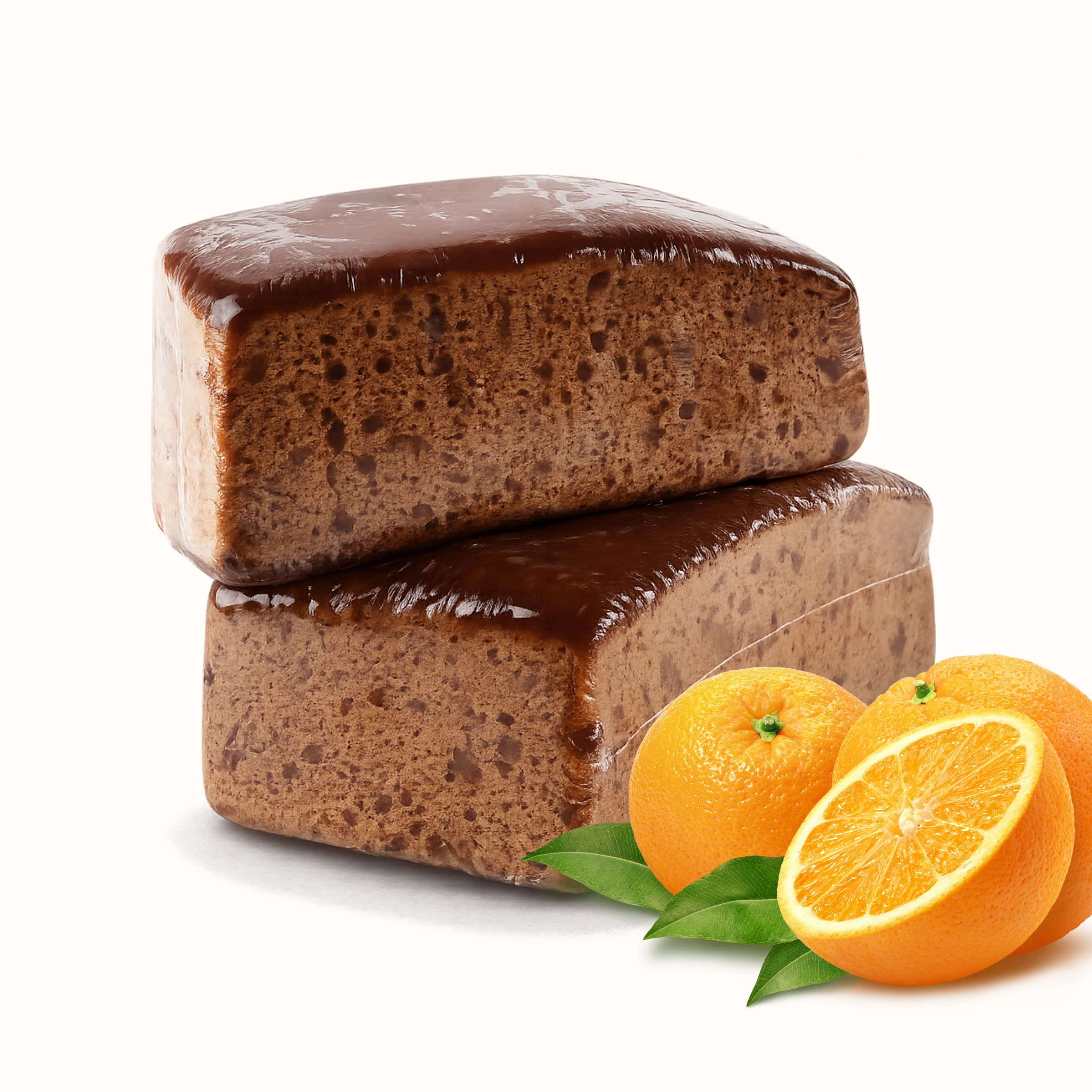 Pain d'épices à la coupe orange