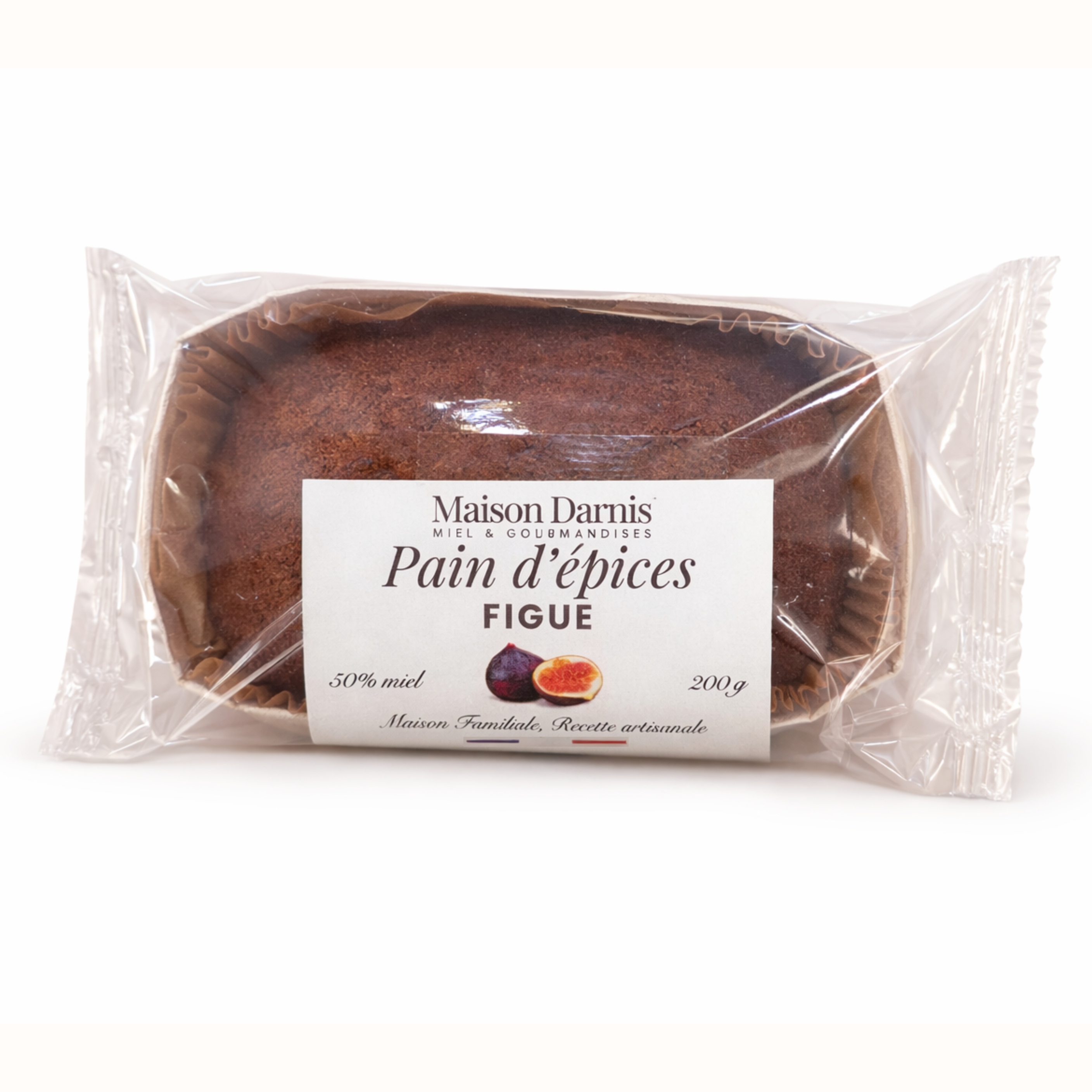 Pain d'épices 50% miel & figue