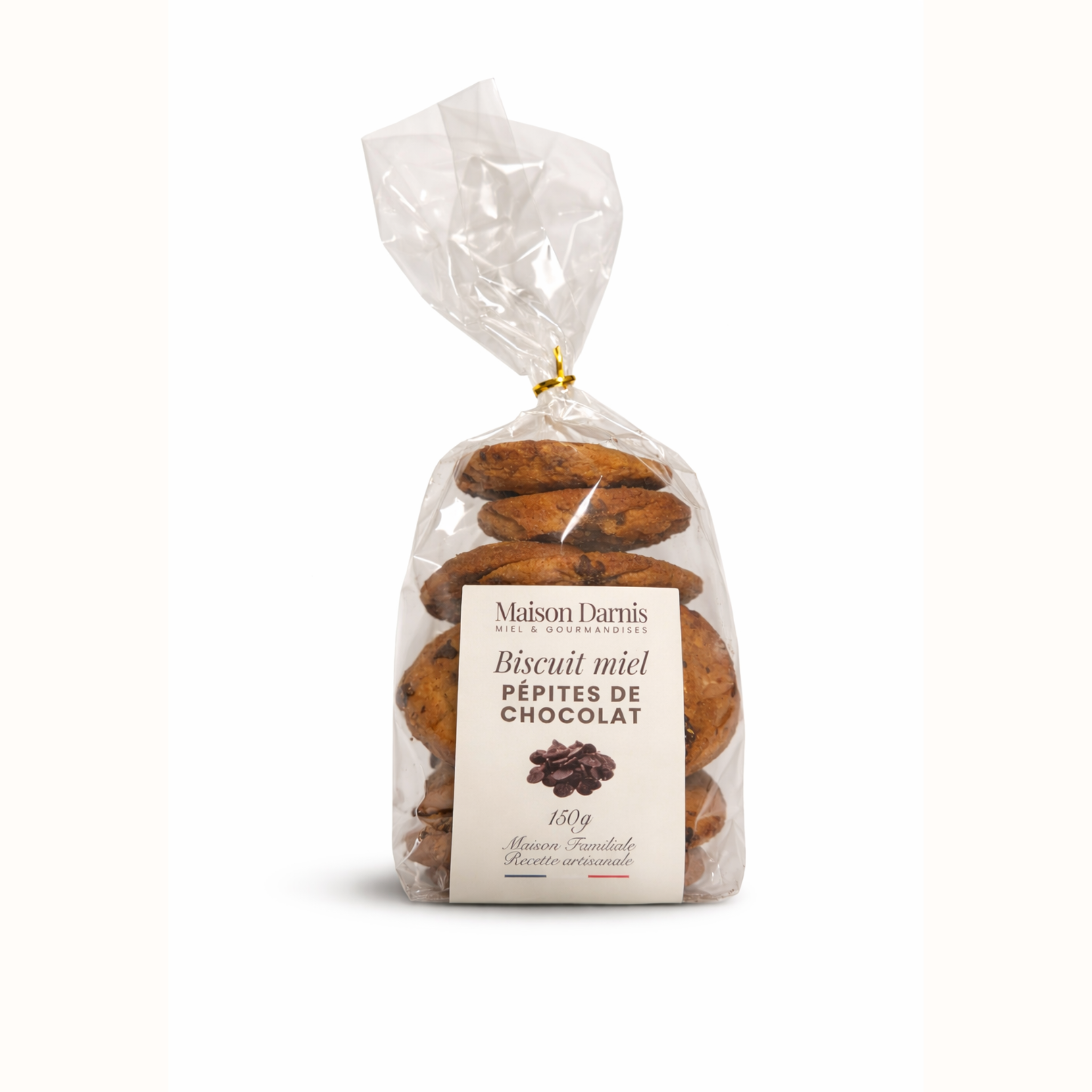Biscuit au miel & pépites de chocolat