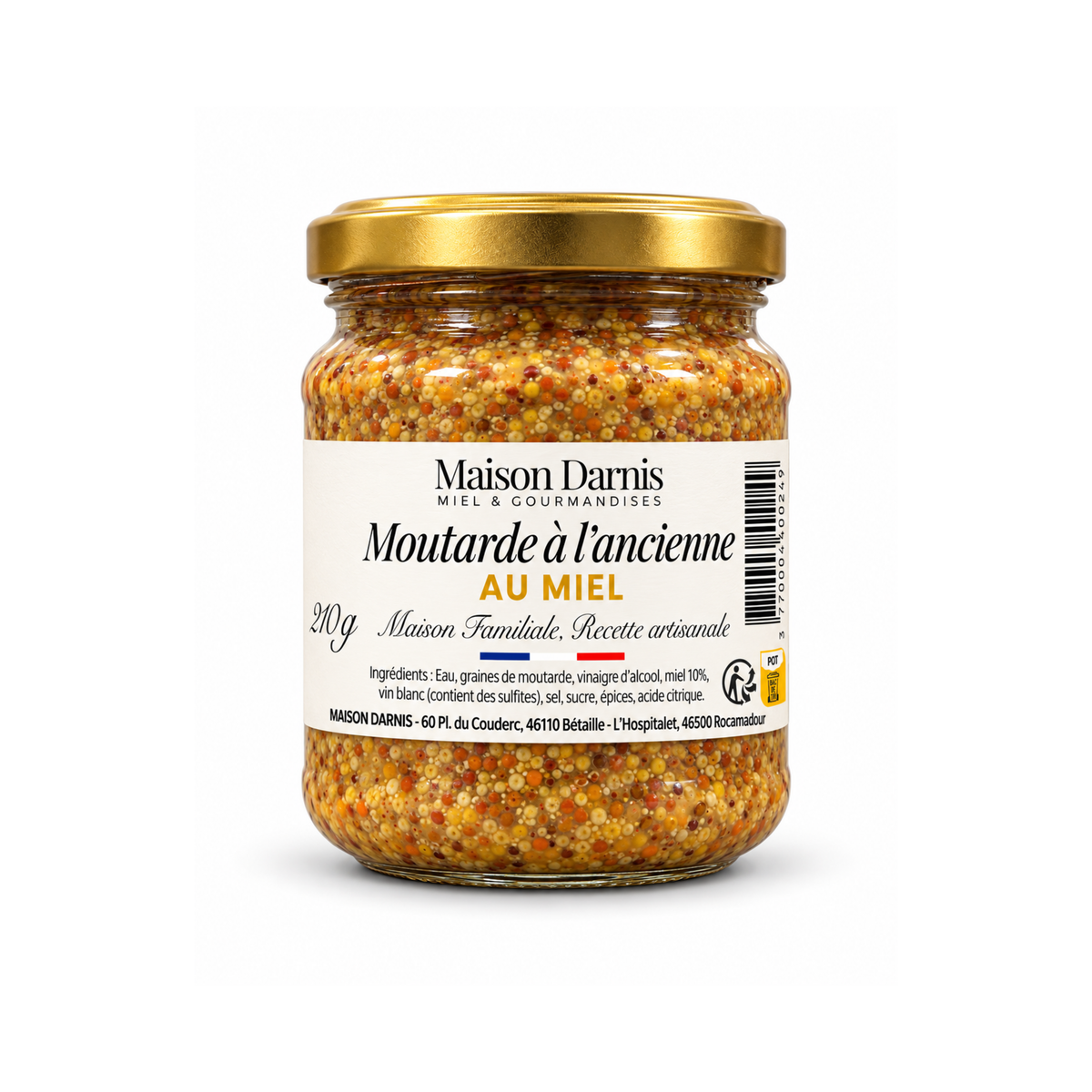 Moutarde forte à l’ancienne