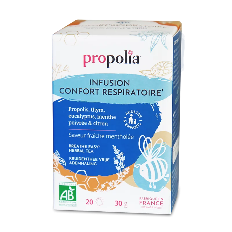 Infusion Confort respiratoire Bio Propolis & Plantes