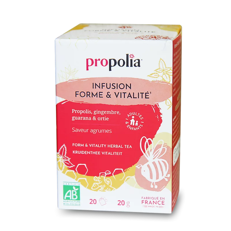 Infusion Forme & Vitalité Bio Propolis & Plantes