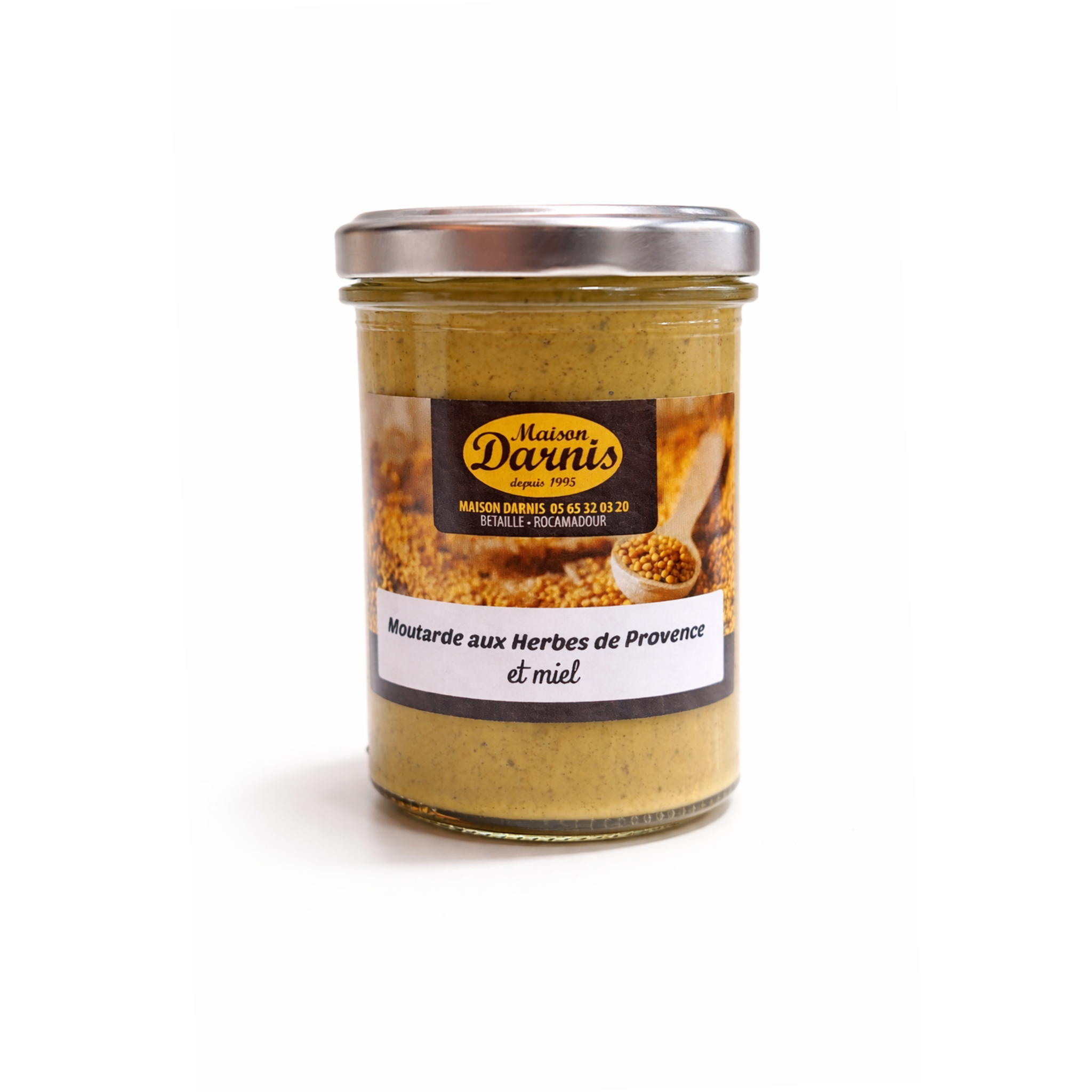 Moutarde aux herbes de Provence & miel