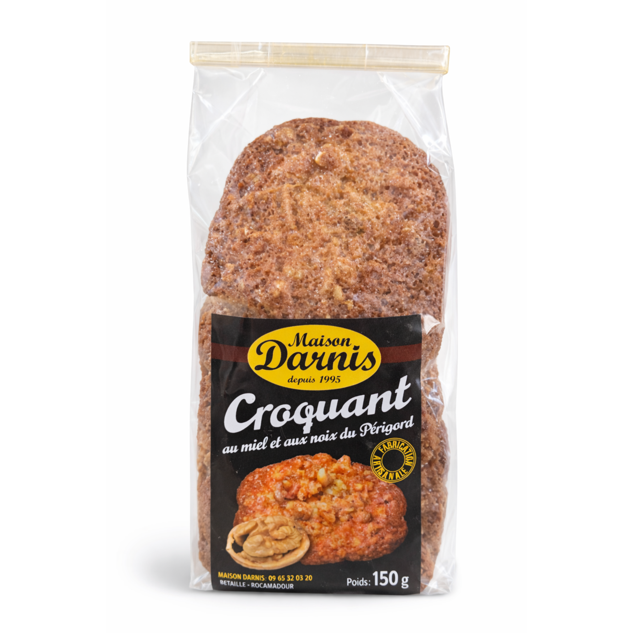 Croquant au miel & aux noix