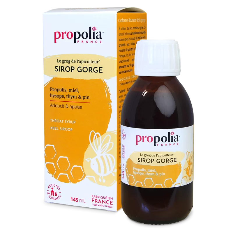 Sirop Gorge Propolis, Miel & Citron