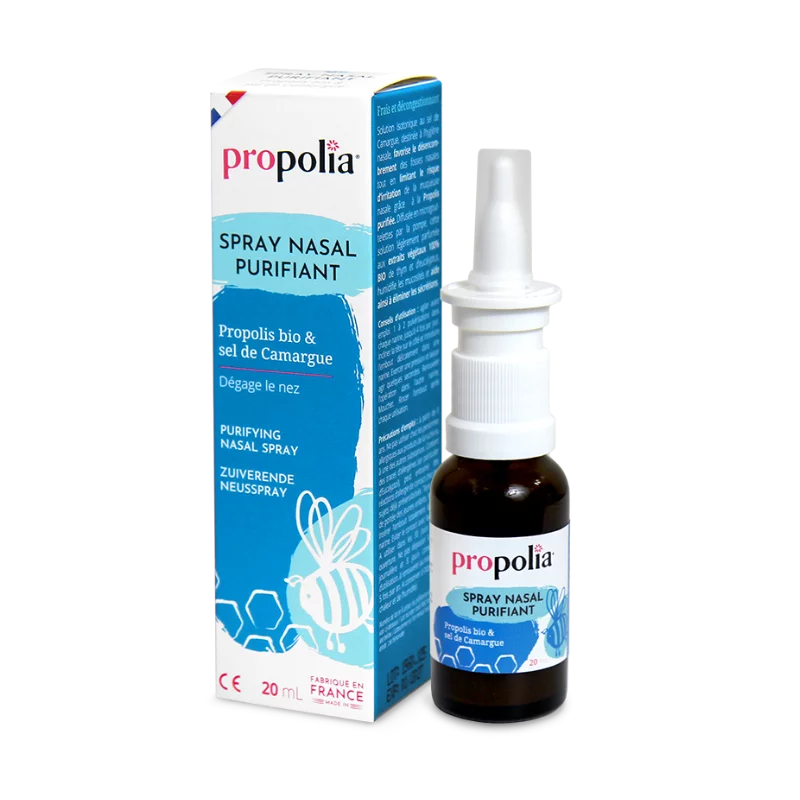 Spray nasal purifiant Propolis & Sel de Camargue